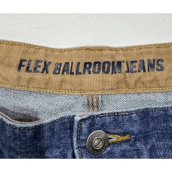 DULUTH TRADING CO. MEN'S SIZE 38X30 FLEX BALLROOM RELAXED FIT CARPENTER JEANS - Picture 6 of 9